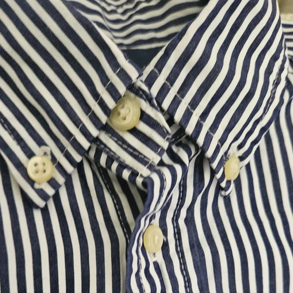 Polo Ralph Lauren Striped Button-Down Shirt with Logo - Picture 5 of 8